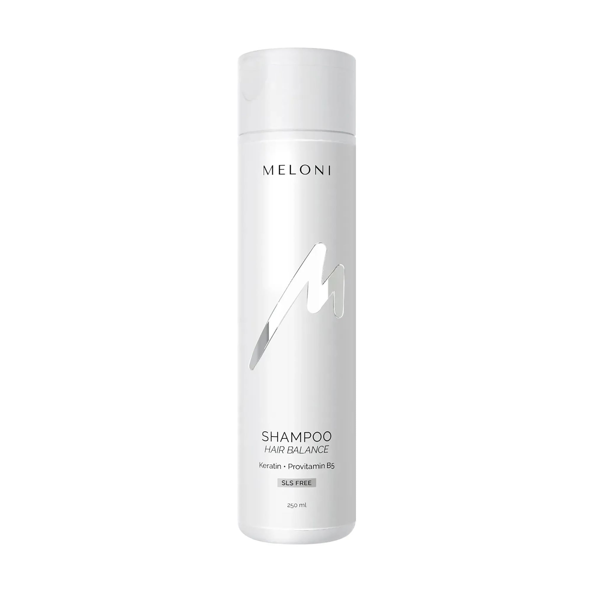 Відновлювальний безсульфатний шампунь для волосся MELONI Hair Balance Shampoo з кератином та провітаміном В5, 250 мл